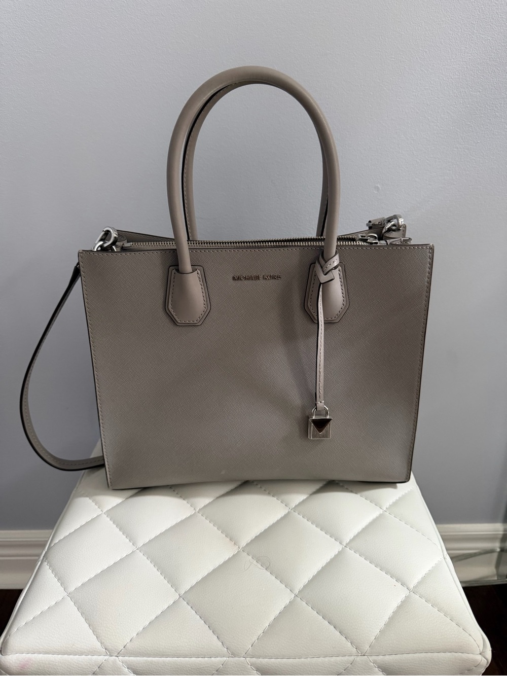 Michael Kors Saffiano Leather Satchel